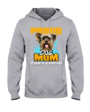 Yorkshire Terrier-Proud Dog Mom Hooded Sweatshirt tile