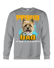 Cairn Terrier-Proud Dog Dad Crewneck Sweatshirt tile