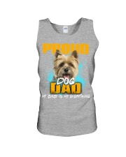 Cairn Terrier-Proud Dog Dad Unisex Tank tile