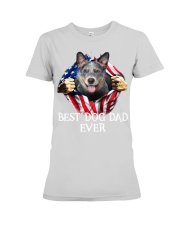 Australian Cattle-Dog Flag-Dad Premium Fit Ladies Tee tile