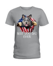 Australian Cattle-Dog Flag-Dad Ladies T-Shirt tile