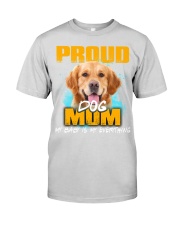 Golden Retriever-Proud Dog Mom Premium Fit Mens Tee tile