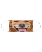 Golden Retriever-Face Mask Cloth face mask aos-face-mask-coverlet-lifestyle-front-01