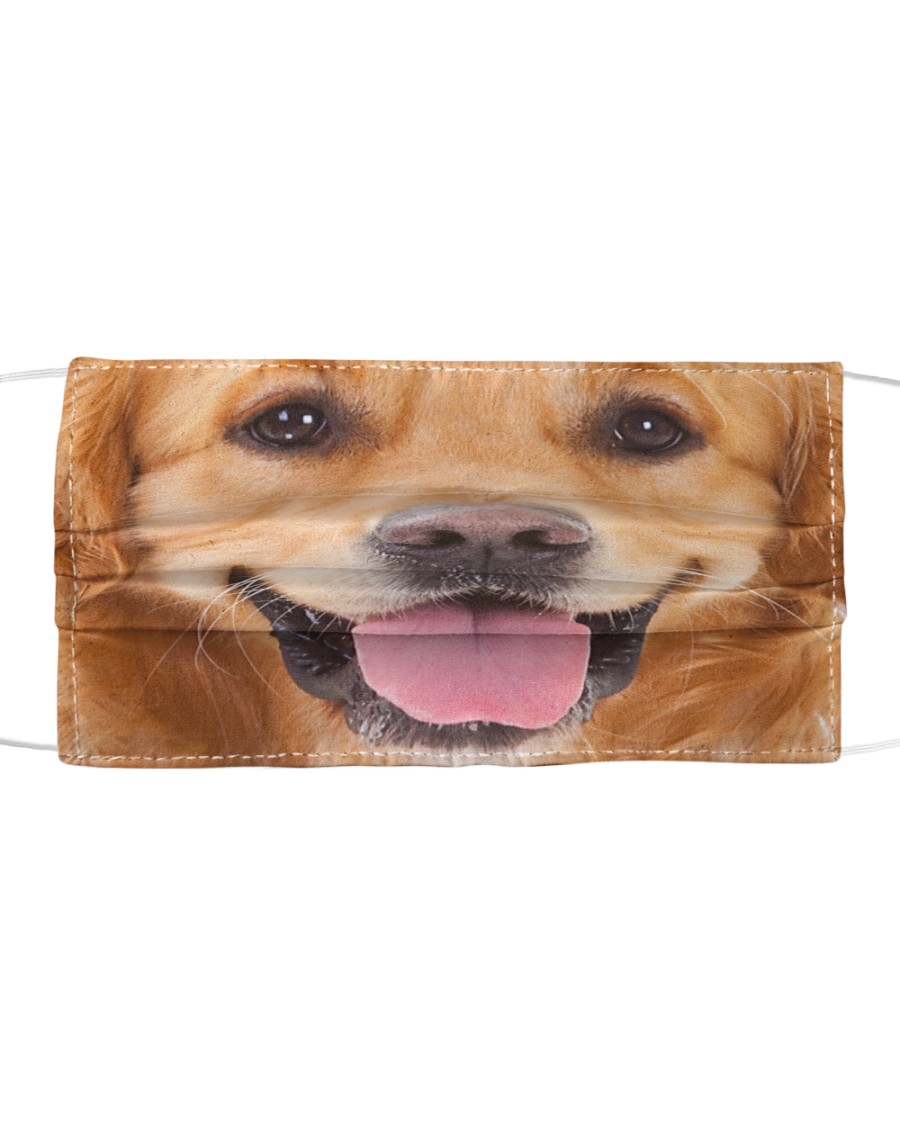 Golden Retriever-Face Mask Cloth face mask