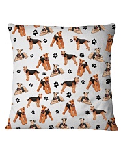 Airedale Terrier - Paw Square Pillowcase thumbnail