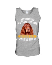 Irish Setter-Necessity Unisex Tank tile