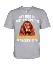 Irish Setter-Necessity V-Neck T-Shirt tile