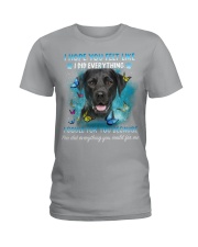 Labrador-Did Everything Ladies T-Shirt tile