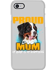 Bernese Mountain-Proud Dog Mom Phone Case tile