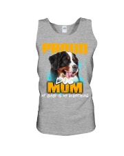 Bernese Mountain-Proud Dog Mom Unisex Tank tile