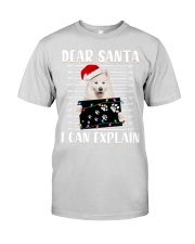 Samoyed-Dear Santa Premium Fit Mens Tee tile