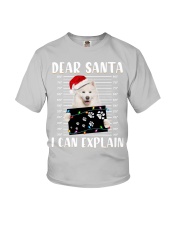 Samoyed-Dear Santa Youth T-Shirt tile