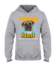 Bullmastiff-Proud Dog Dad Hooded Sweatshirt tile