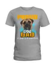 Bullmastiff-Proud Dog Dad Ladies T-Shirt tile