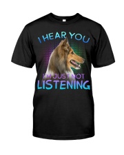 Shetland Sheepdog-I Hear You 02 Classic T-Shirt front
