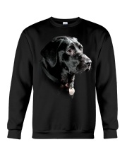 Labrador-Black - Only Face Crewneck Sweatshirt thumbnail