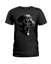 Labrador-Black - Only Face Ladies T-Shirt thumbnail