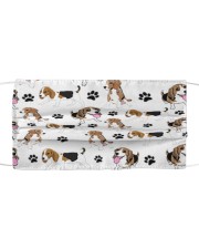 Beagle-Face Mask-Paw Cloth face mask front