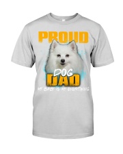 American Eskimo-Proud Dog Dad Premium Fit Mens Tee tile
