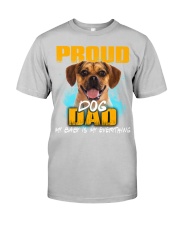 Puggle-Proud Dog Dad Classic T-Shirt tile