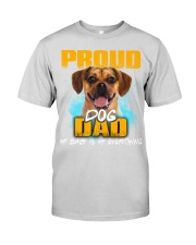Puggle-Proud Dog Dad Premium Fit Mens Tee tile