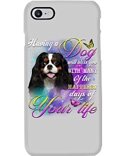 Cavalier King Charles Spaniel-Bless You Phone Case tile