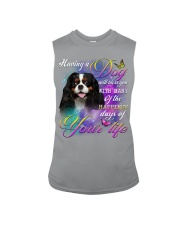 Cavalier King Charles Spaniel-Bless You Sleeveless Tee tile