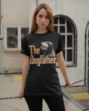 English Setter-The Dogfather-02 Classic T-Shirt apparel-classic-tshirt-lifestyle-19