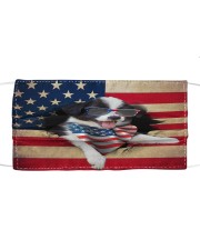 Border Collie-US Mask Cloth face mask front