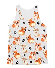 Corgi - Paw All-over Unisex Tank thumbnail