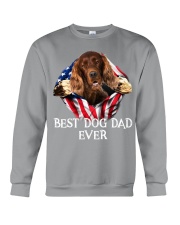 Irish Setter-02-Dog Flag-Dad Crewneck Sweatshirt tile