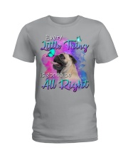 Pug-Little Thing Ladies T-Shirt tile