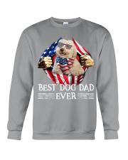 Australian Labradoodle-Dog Dad Flag Crewneck Sweatshirt tile