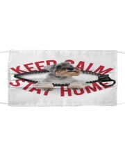 Schnauzer-Mask-Stay Home Cloth face mask front