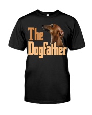 Greyhound-The Dogfather-02 Classic T-Shirt front