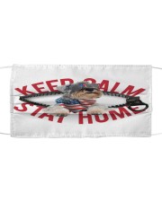 Schnauzer-US-Keep Calm Cloth face mask front