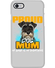 Miniature Schnauzer-Proud Dog Mom Phone Case tile