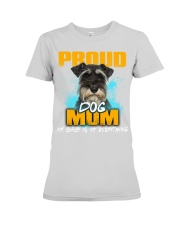 Miniature Schnauzer-Proud Dog Mom Premium Fit Ladies Tee tile