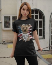 Yorkshire Terrier-Best Dog Dad Classic T-Shirt apparel-classic-tshirt-lifestyle-19