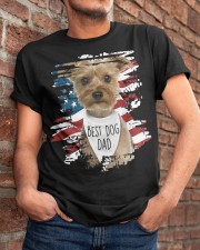 Yorkshire Terrier-Best Dog Dad Classic T-Shirt apparel-classic-tshirt-lifestyle-26