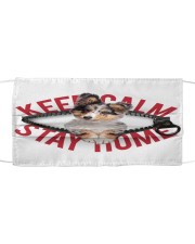 Shetland Sheepdog-Mask-Stay Home Cloth face mask front