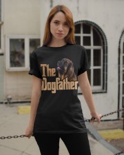 Leonberger-02-The Dogfather-02 Classic T-Shirt apparel-classic-tshirt-lifestyle-19