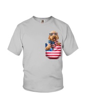 Goldendoodle-Flag Pocket Youth T-Shirt tile