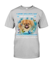 Pekingese-Did Everything Classic T-Shirt tile