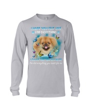 Pekingese-Did Everything Long Sleeve Tee tile