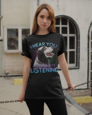 English Setter-I Hear You 02 Classic T-Shirt apparel-classic-tshirt-lifestyle-19