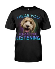 Labradoodle-I Hear You Classic T-Shirt front