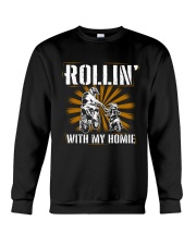 Best Father's Day Gift - Rolling with homies Crewneck Sweatshirt tile