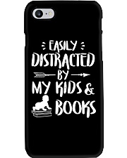 JUST FOR MOM - Distracted by Kids and Books Phone Case tile