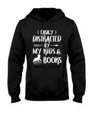 JUST FOR MOM - Distracted by Kids and Books Hooded Sweatshirt tile